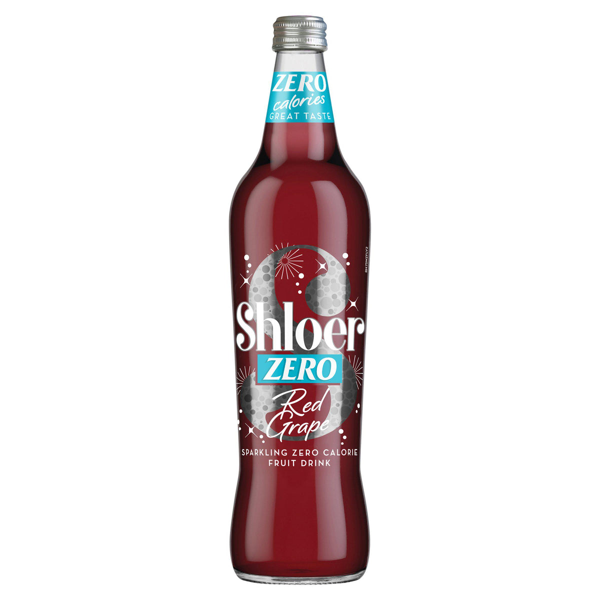 Shloer Light Zero Red Grape Sparkling Juice Drink 750ml, imported from the UK