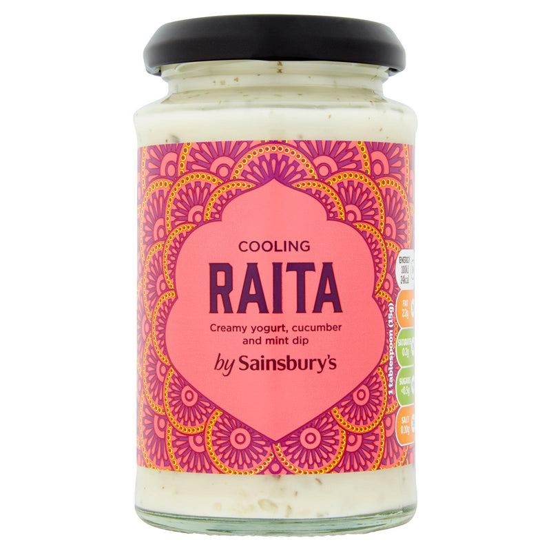 Sainsbury's cooling raita 190g (British brand)