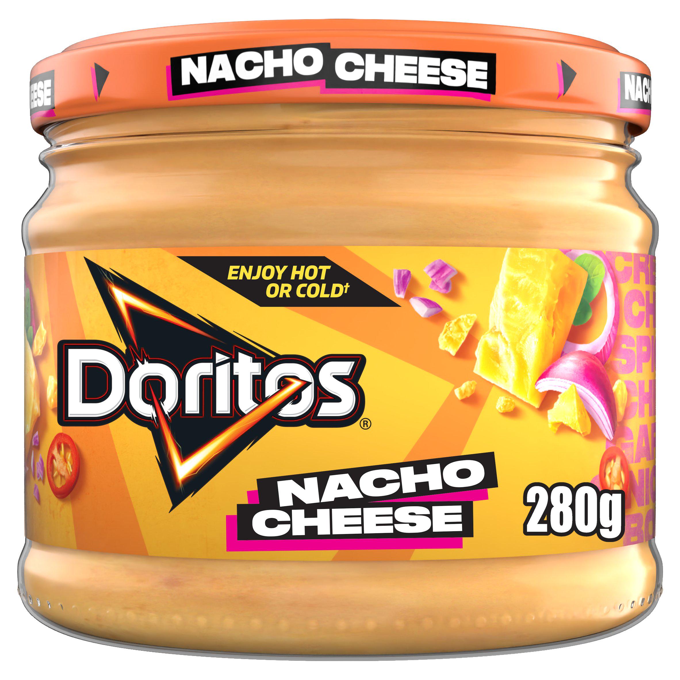 Doritos nacho cheese dip 280g, imported from the UK