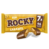 Fox's Rocky 7 Caramel biscuit bars 136.5g (British brand)