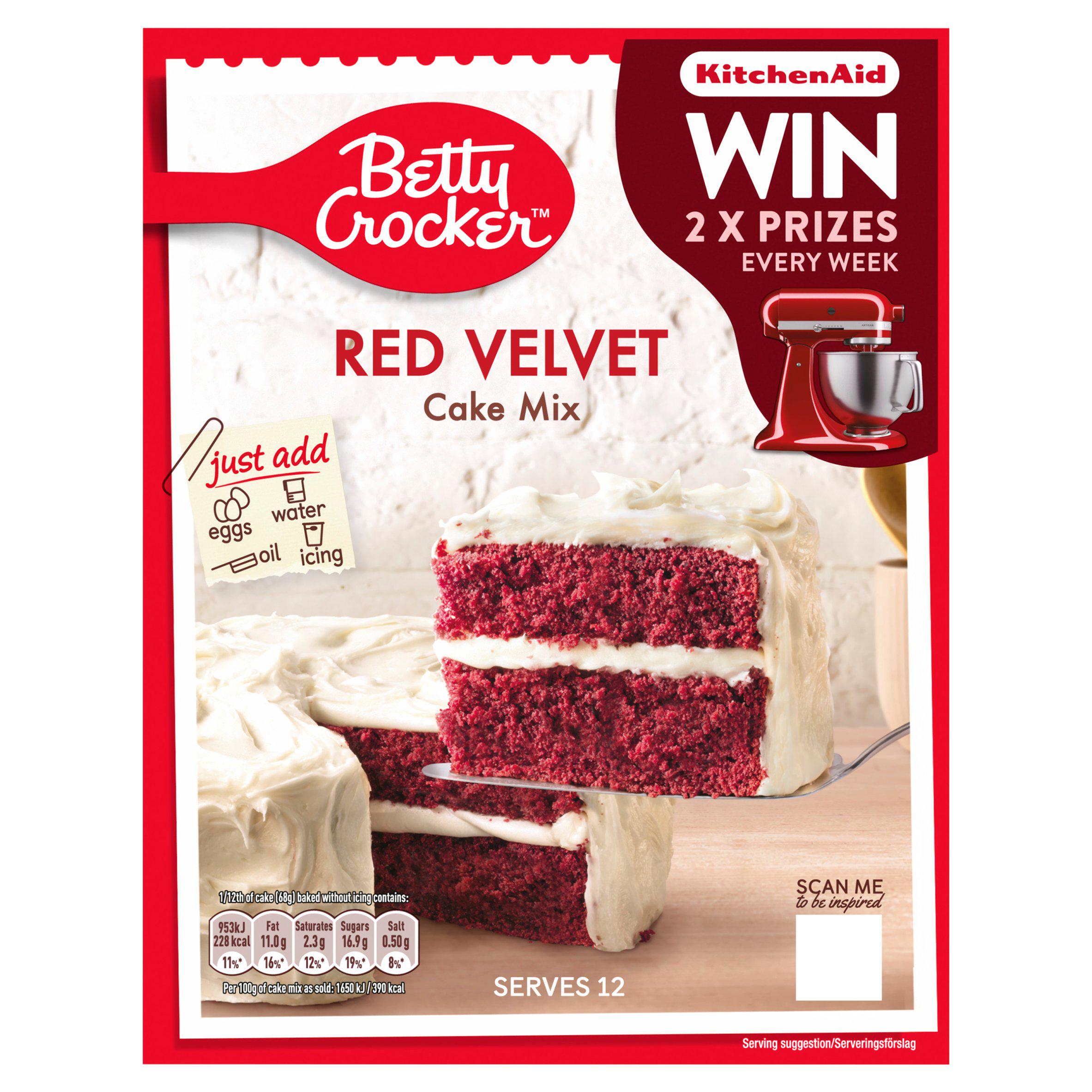Betty Crocker Red Velvet Chocolate Cake Mix 450g