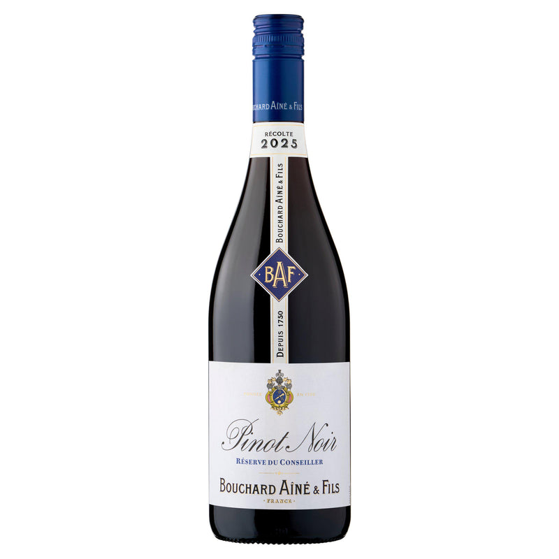 Bouchard Aine Et Fils Pinot Noir red wine 75cl, UK version