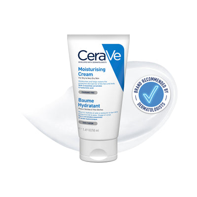 Sainsburys Moisturising Cream with Ceramides and Hyaluronic Acid 50ml for Face and Body- Buy online at McGrocer