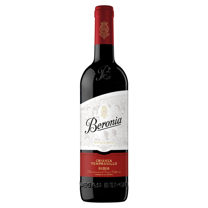 Beronia Tempranillo Crianza Rioja red wine 75cl - British product