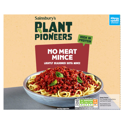 Sainsburys Plant Pioneers No Beef Burgers Frozen Vegan Burgers 454g (8 Pack)- Buy online at McGrocer