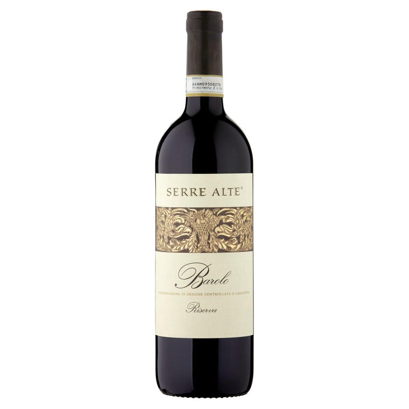 Serre Alta Barolo Riserva red wine 75cl, imported from the UK
