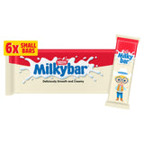 Milkybar white chocolate multipack 72g, imported from the UK