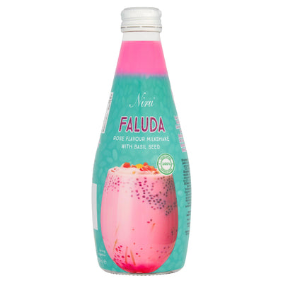 Sainsburys Rose Flavour Drink with Basil Seed and Nata De Coco 290ml- Buy online at McGrocer