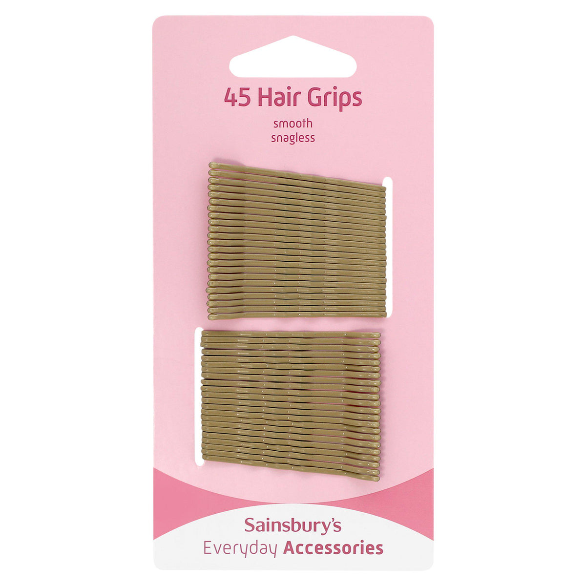 Sainsbury's Hair Grips Blonde x45, UK version