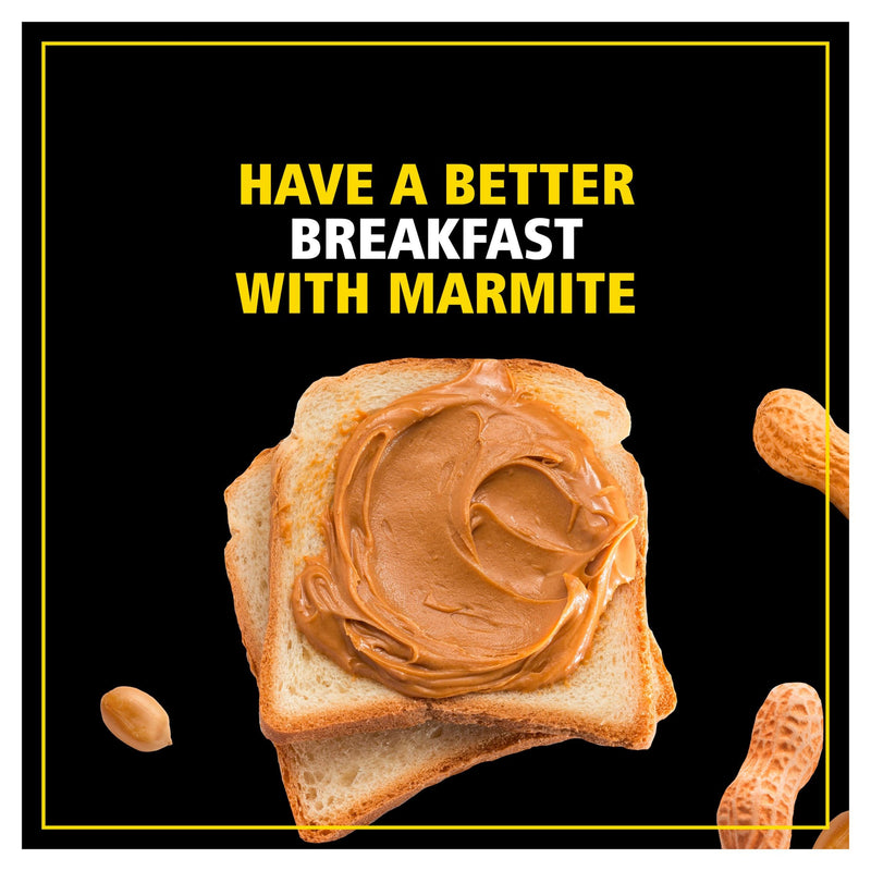 Marmite crunchy peanut butter 225g, imported from the UK