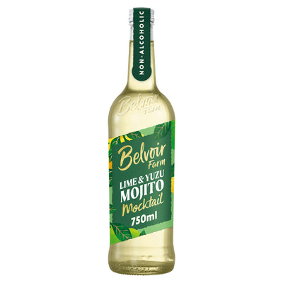 Sainsburys Belvoir Farm Lime & Yuzu Mojito Mocktail 750ml- Buy online at McGrocer