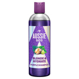Aussie Blonde Hydrate Purple Shampoo Bleached Grey Hair 300ml - British product