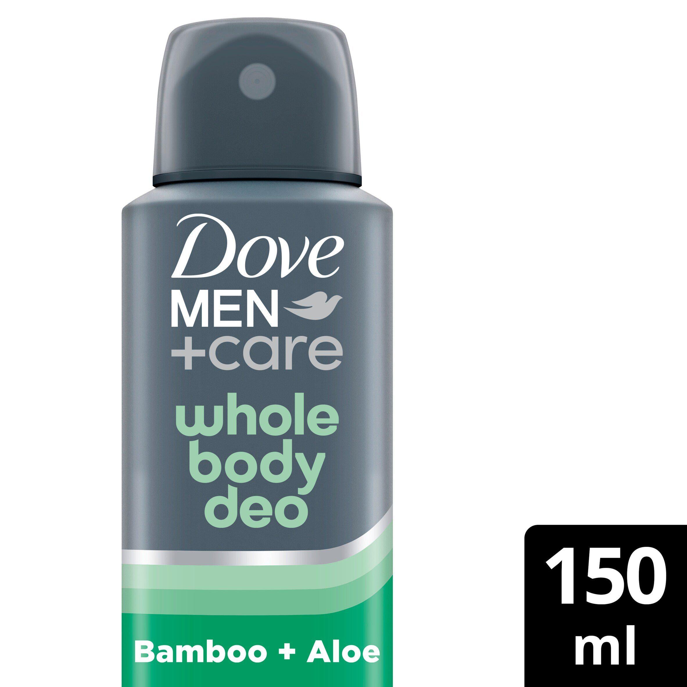 Dove Men+Care bamboo aloe body deodorant spray 150ml - British product