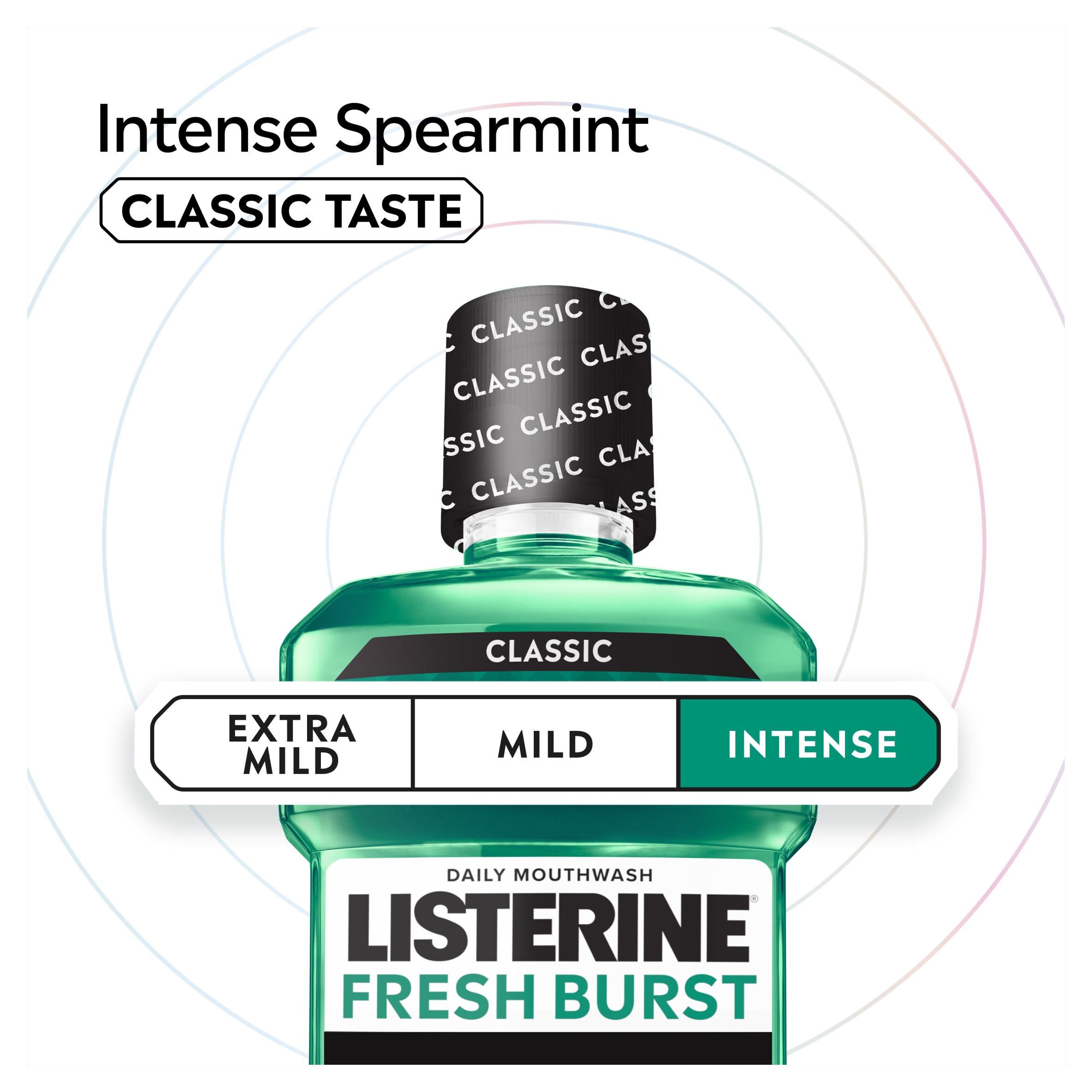 Listerine Fresh Burst antibacterial mouthwash 500ml, UK version
