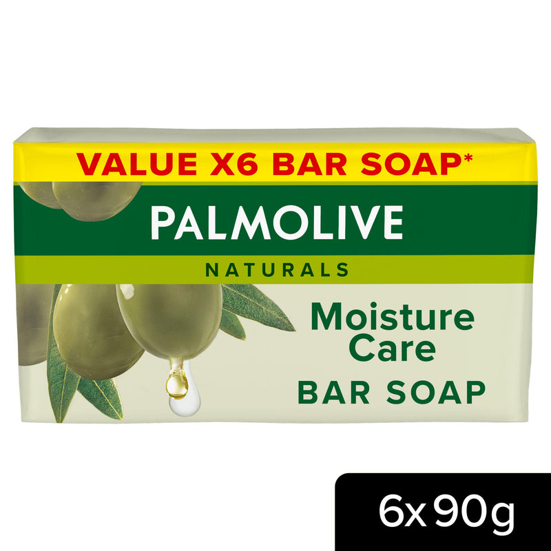 Palmolive bar soap with olive extract 6-pack, imported from the UK