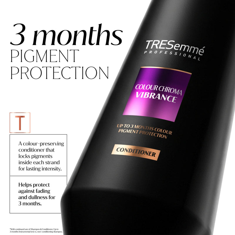 TRESemmé Colour Chroma Vibrance Conditioner 300ml, imported from the UK