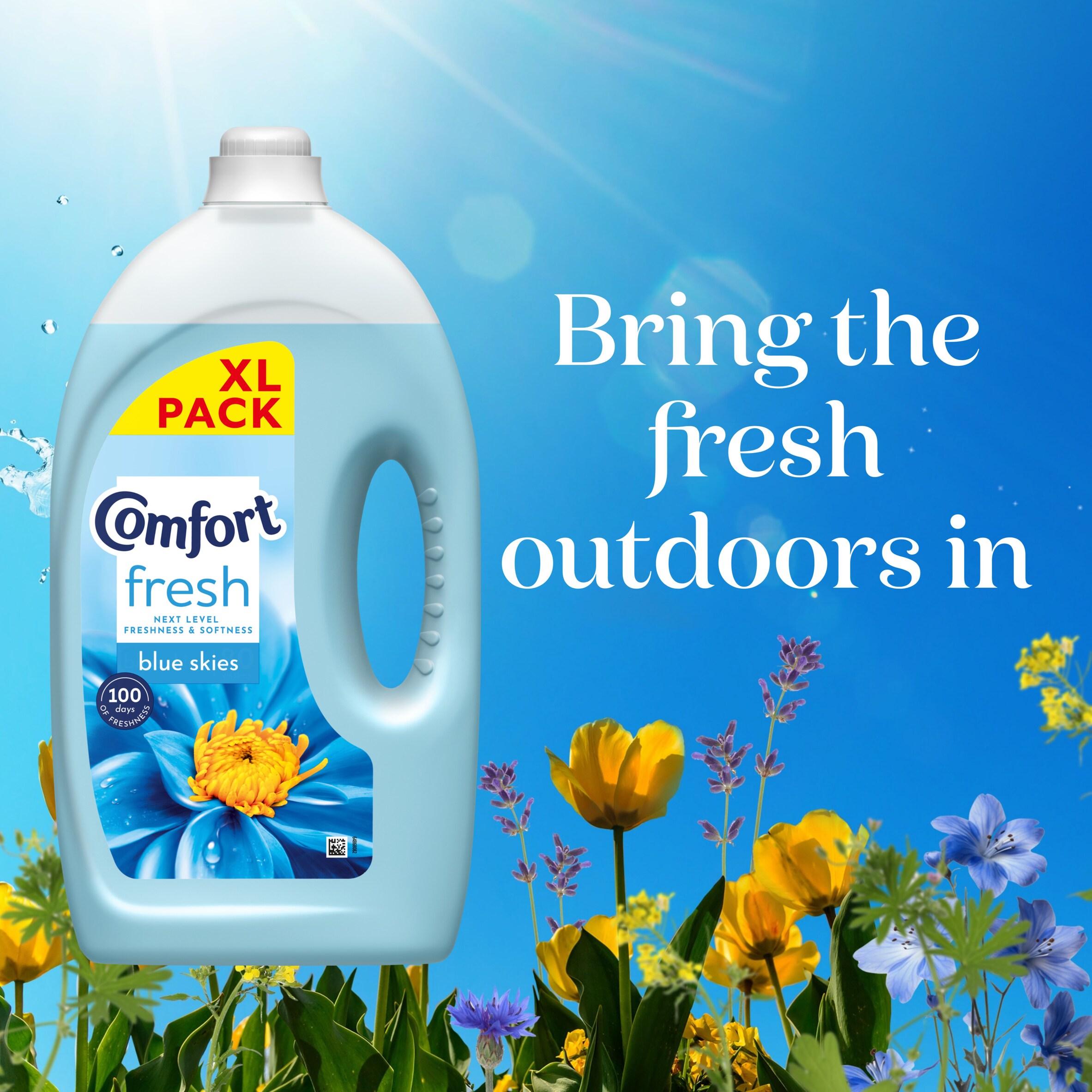 Comfort fabric conditioner Blue Skies 2.4L (British brand)