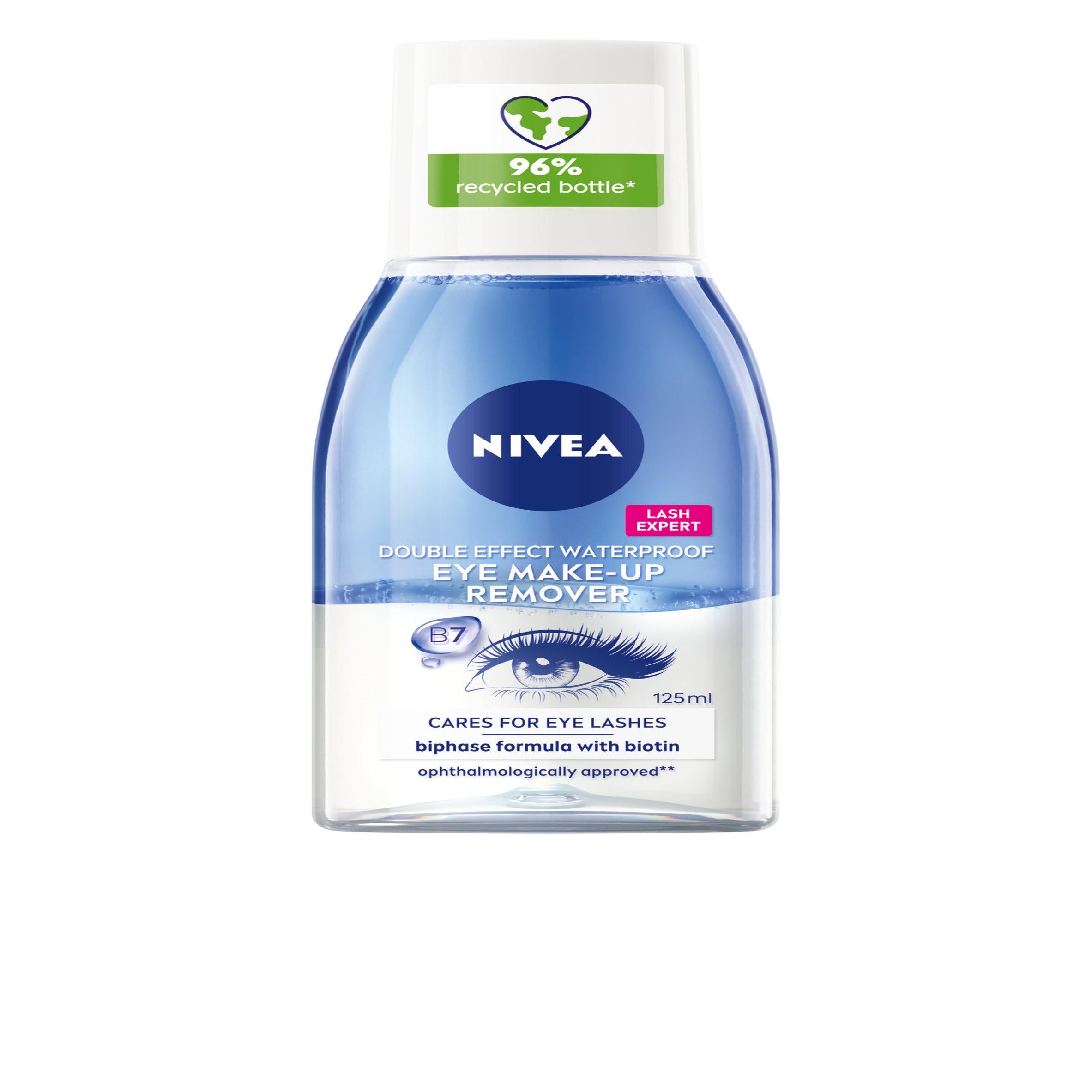 Nivea Double Effect Eye Make Up Remover 125ml, UK version