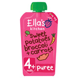 Ella's Kitchen organic baby food pouch sweet potato broccoli carrot 120g, imported from the UK