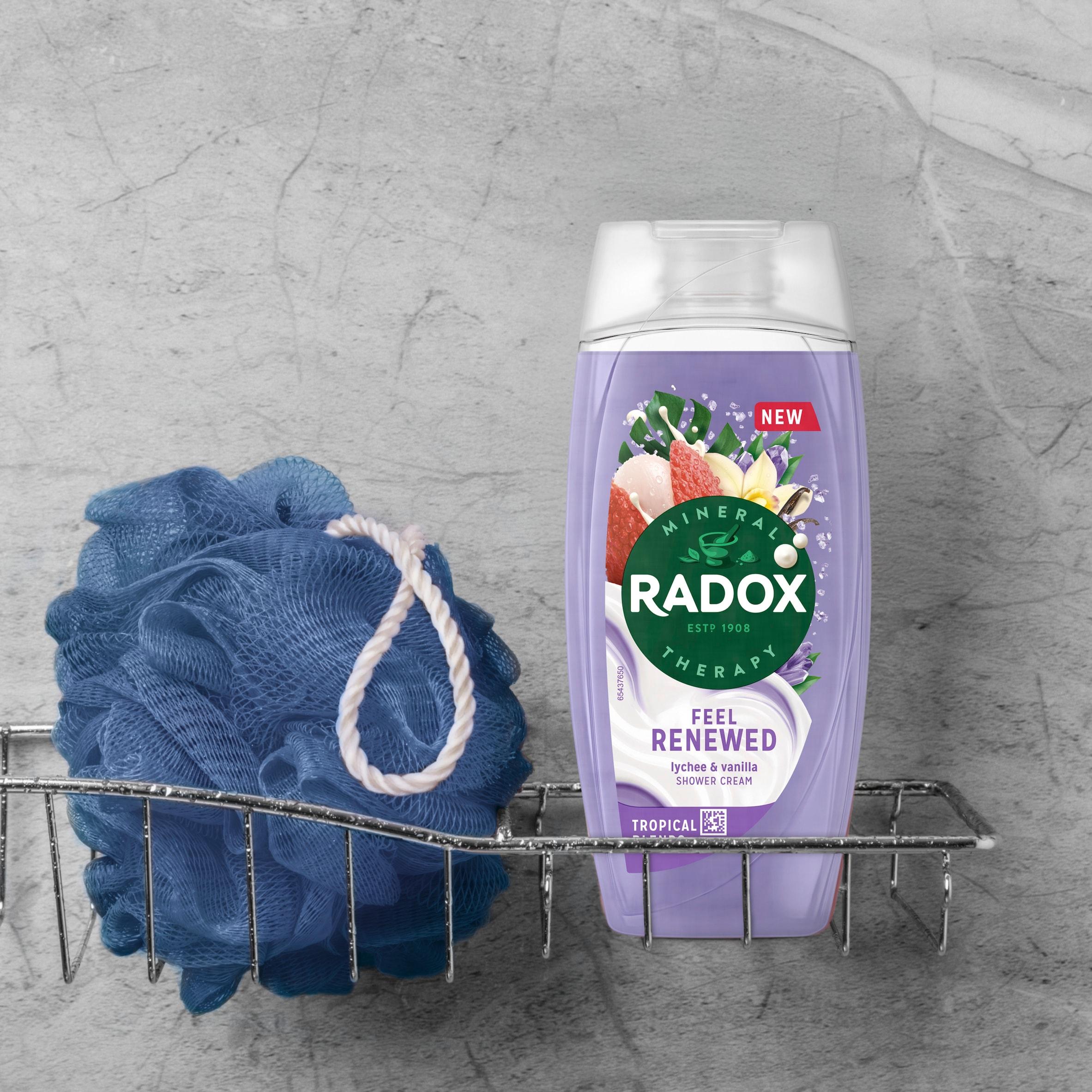 Radox Mineral Therapy Feel Renewed shower cream 225ml, imported from the UK