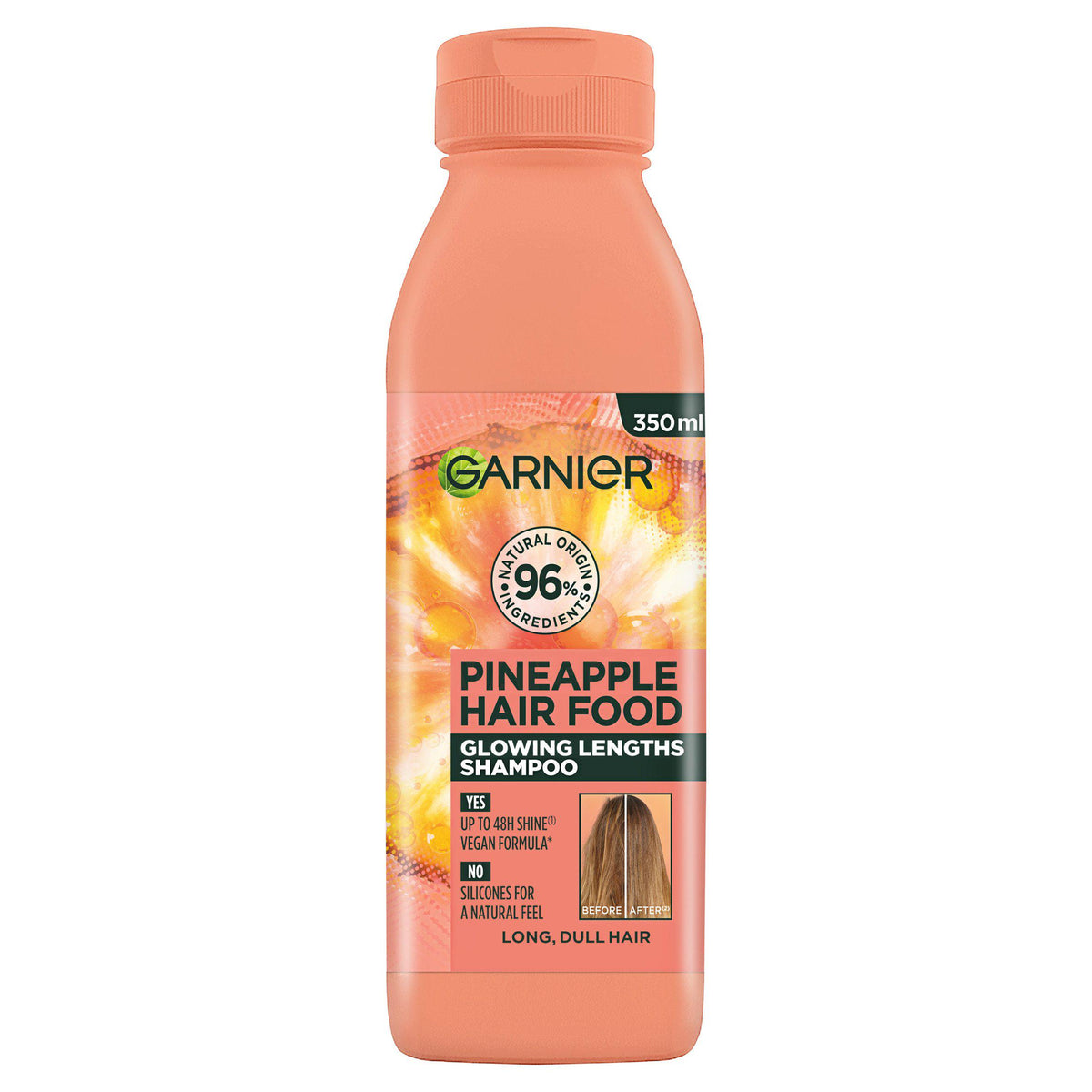 Garnier Ultimate Blends Glowing Lengths Shampoo Pineapple 350ml, UK version