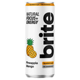 Brite energy drink Pineapple Mango 330ml, imported from the UK