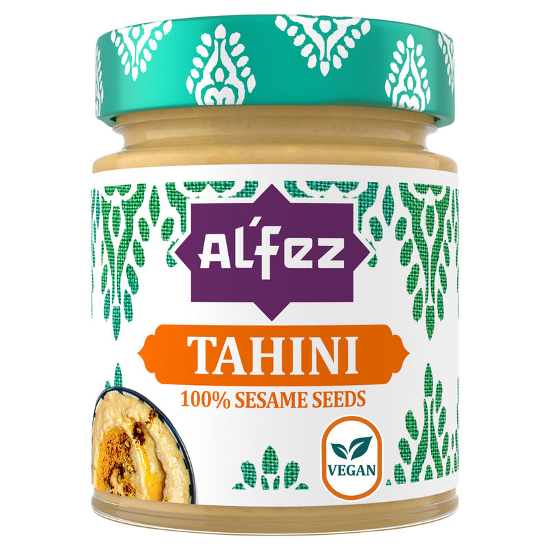 Al'Fez natural tahini paste 125g, imported from the UK