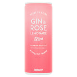 Sainsbury's Gin & Rose Lemonade 250ml can, UK version