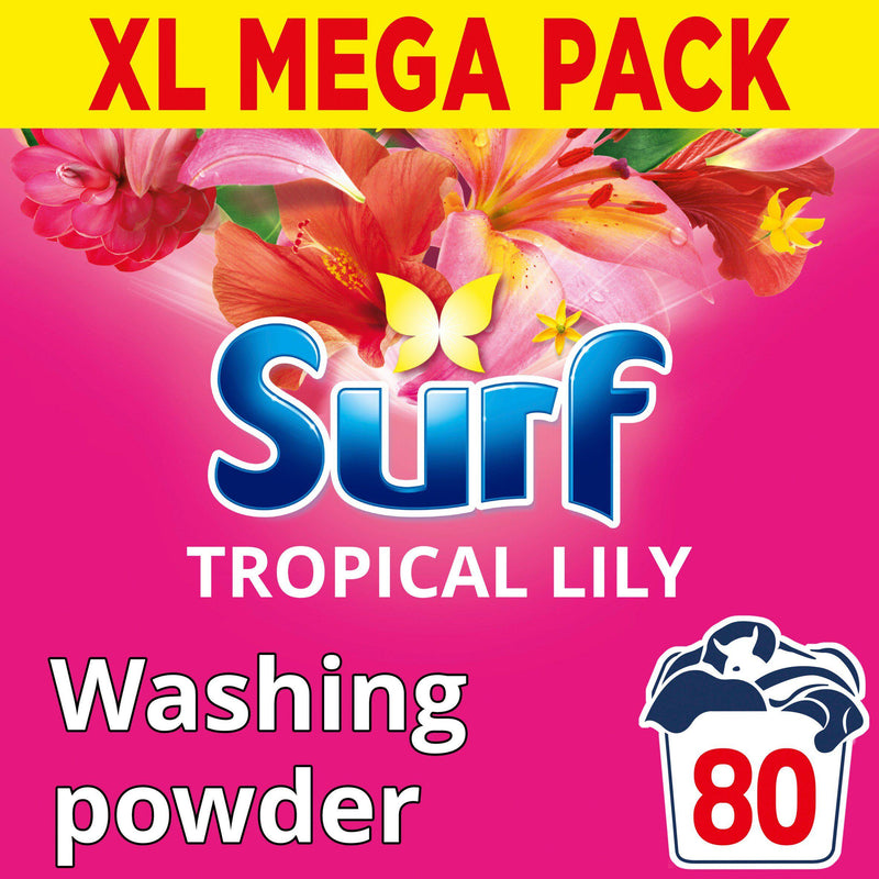 Surf Tropical Lily washing powder 3.75 kg, UK version