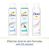 Dove powder antiperspirant deodorant 150ml - British product