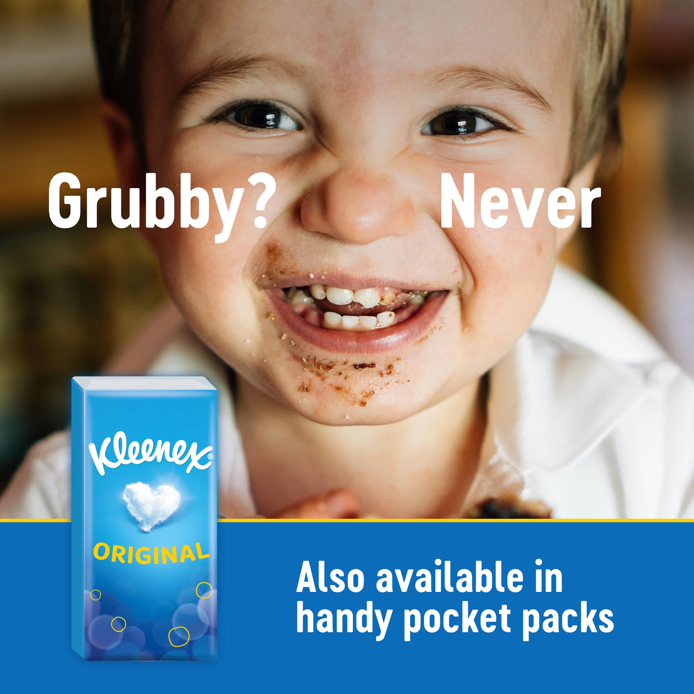 Kleenex Original Tissues Twin Pack 2 x 64 Sheets, UK version