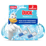 Duck toilet rim block Marine Wave 2 x 16g, UK version