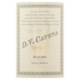DV Catena Malbec red wine 75cl, UK version