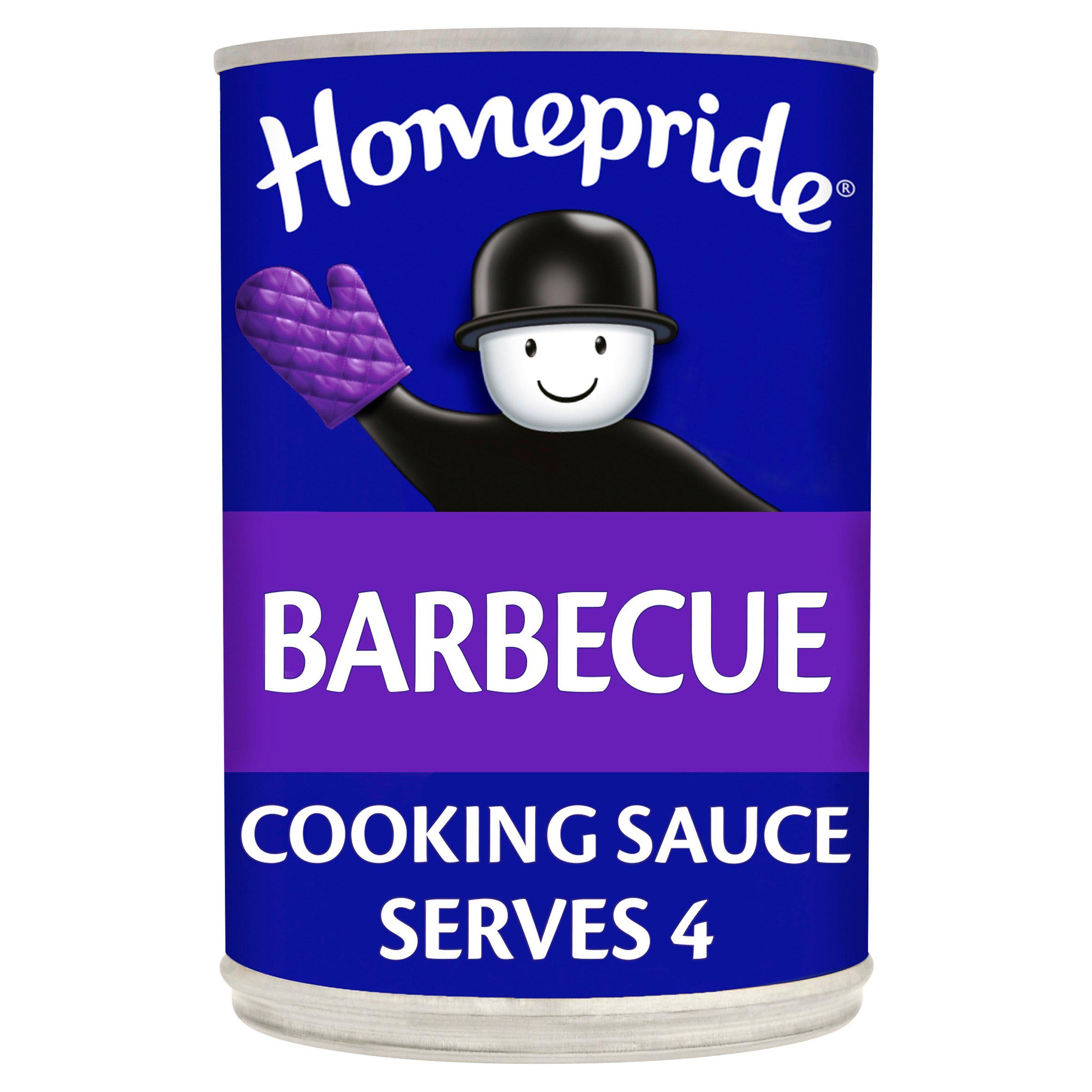 Homepride barbecue cooking sauce with tomatoes 400g, UK version