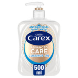 Carex coconut oil antibacterial hand wash 500ml - British product