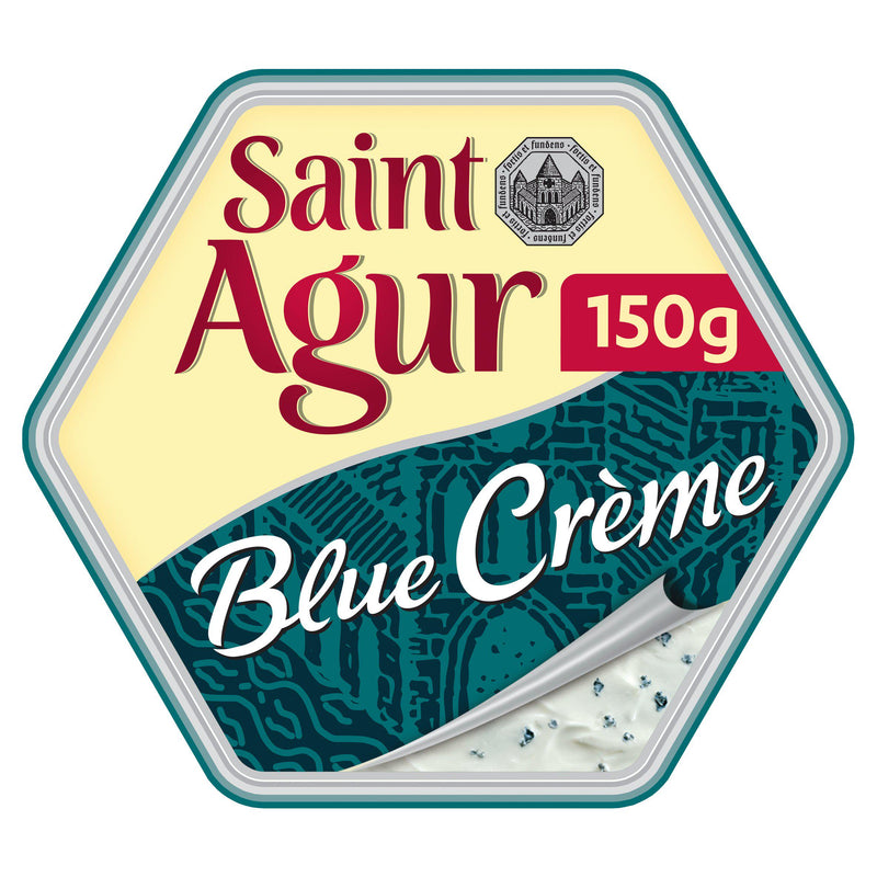 Saint Agur blue cheese spread Blue Crème 150g (British brand)