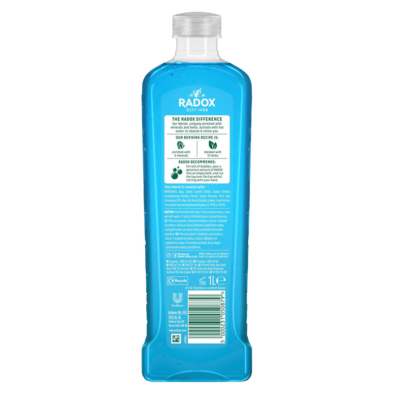 Radox Muscle Soak bath soak 1L (British brand)