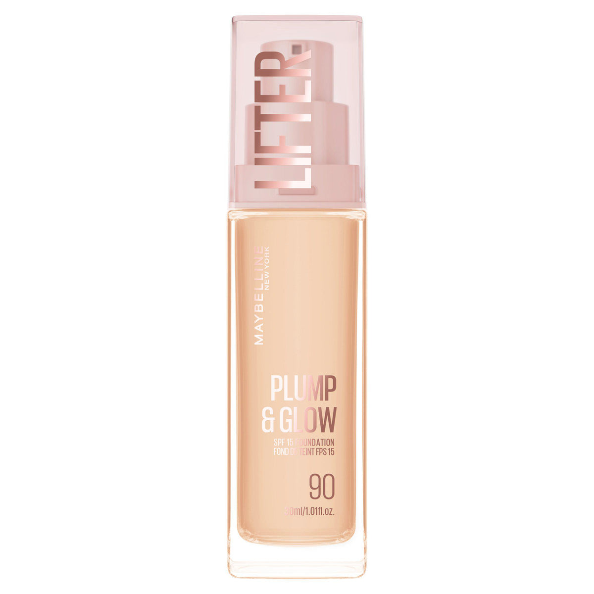Maybelline Lifter Plump & Glow Foundation Shade 90, UK version
