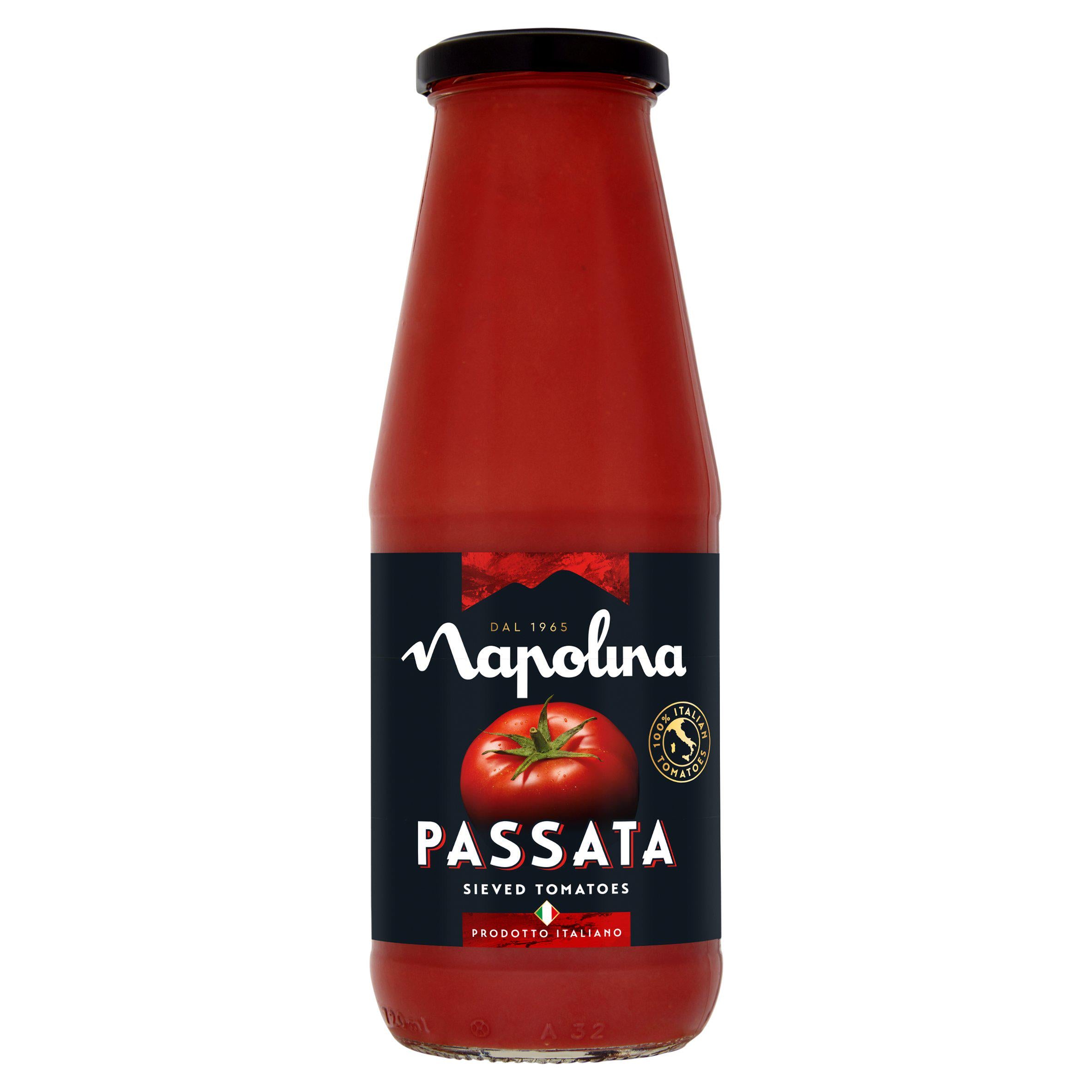 Napolina tomato passata jar 690g, imported from the UK