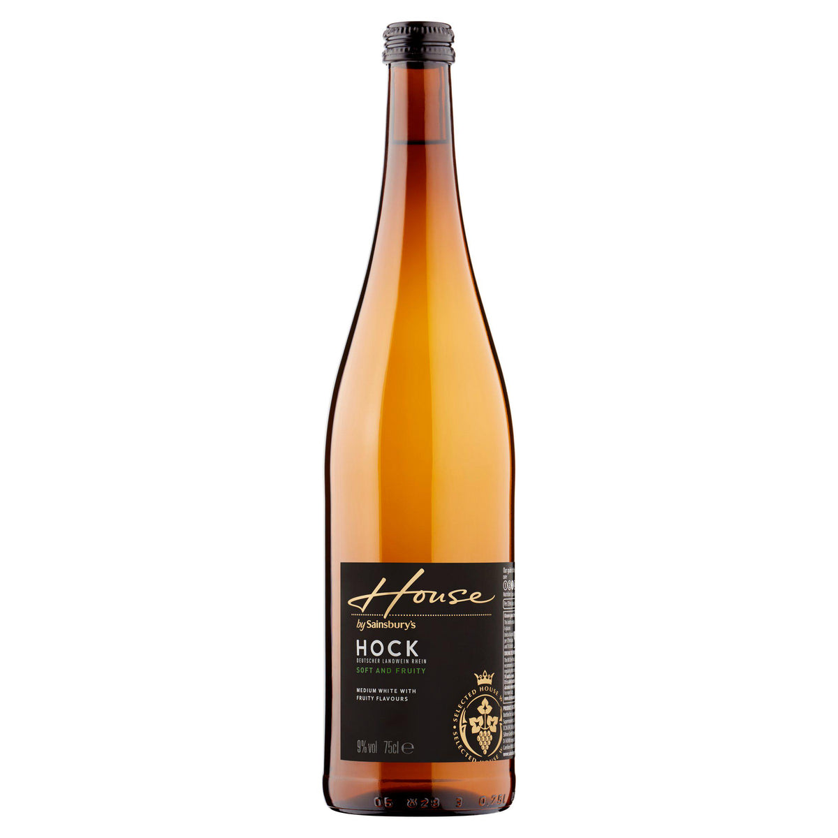 Sainsbury's House Hock white wine 75cl, UK version