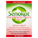 Senokot Max Strength 10 tablets - British product