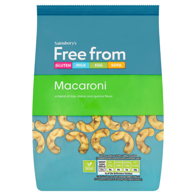 Sainsburys Sainsbury's Free from Macaroni Pasta 500g- Buy online at McGrocer