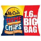McCain Home Chips straight cut 1.6kg, imported from the UK