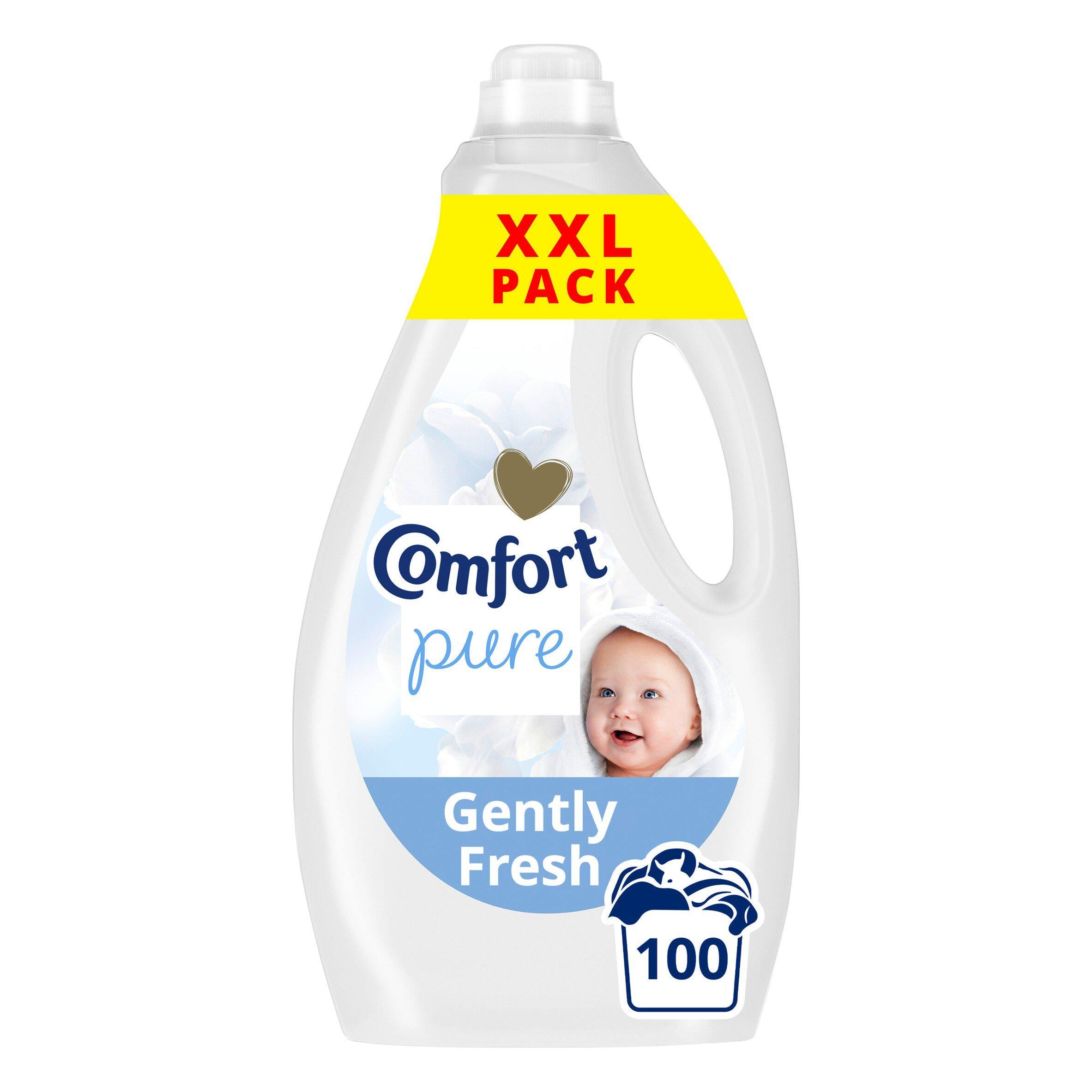 Comfort Pure Gently Fresh fabric conditioner 3L, imported from the UK