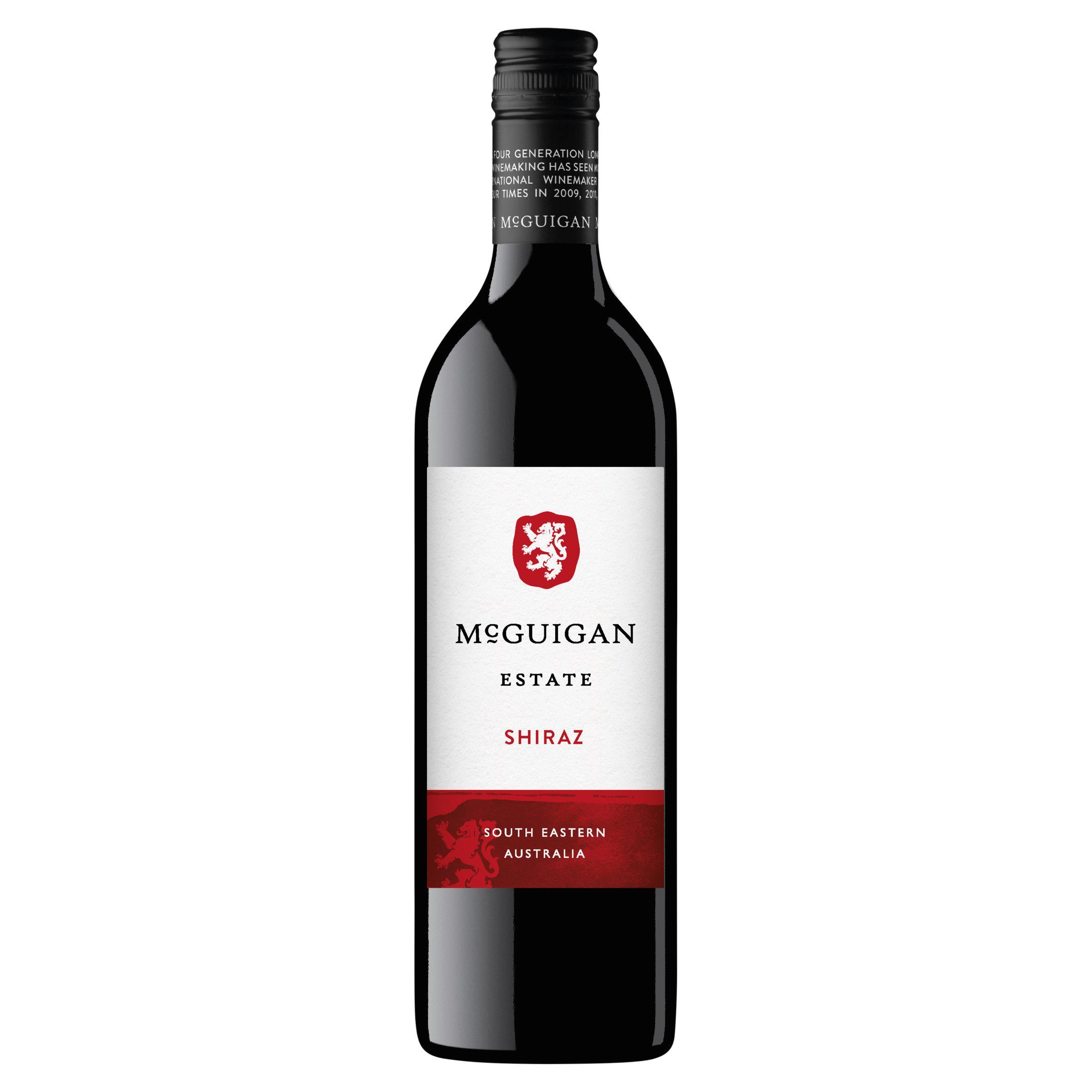McGuigan Estate Shiraz red wine 75cl - British product
