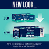 Butcher's Lean & Tasty dog food 12 pack, imported from the UK