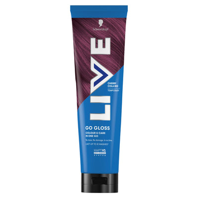 Sainsburys Schwarzkopf Live Go Gloss Cherry Cola Red Hair Gloss Treatment 150 ml- Buy online at McGrocer