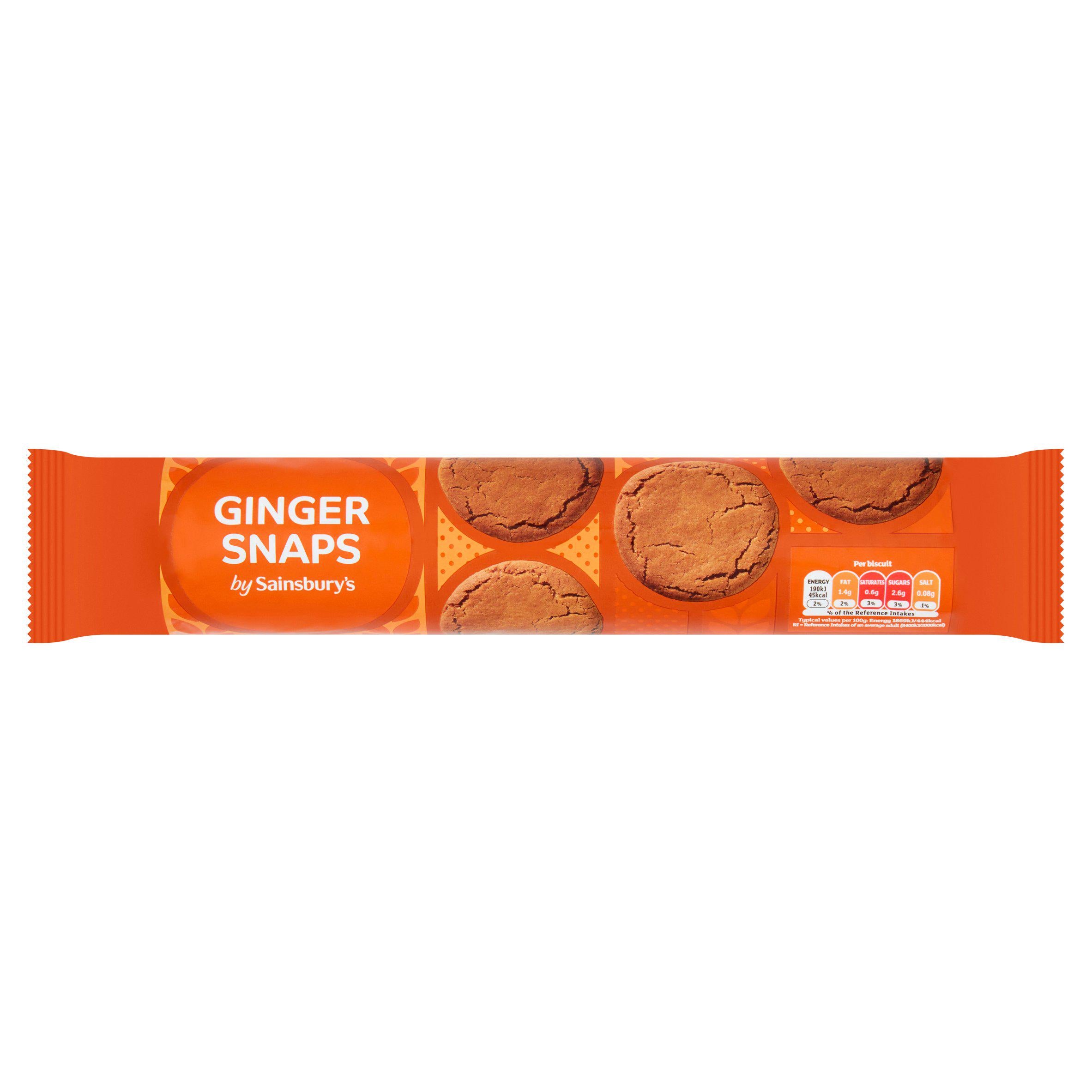 Sainsbury's Ginger Snaps 300g GOODS Sainsburys   