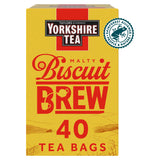 Yorkshire Tea Malty Biscuit Brew tea 40 bags 112g, UK version