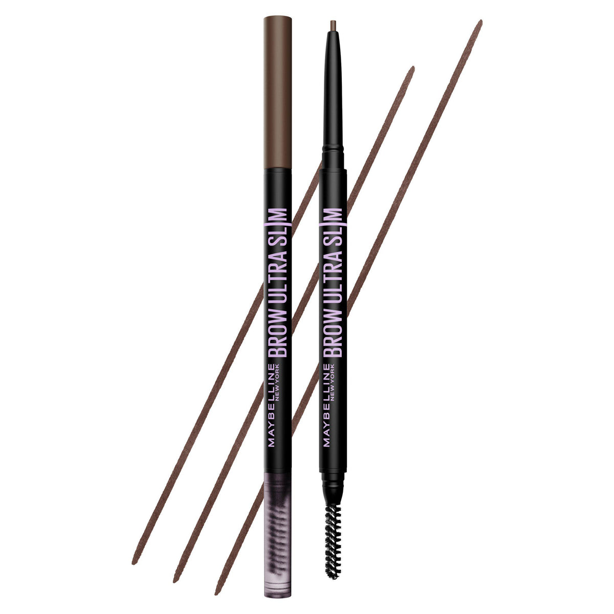 Maybelline eyebrow pencil ultra slim deep brown shade, UK version